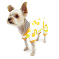 Dog Pajamas Outfit -  Rubber Ducky Pjs