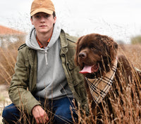 Dog Bandana - The Alta Tartan Classic Plaid - Tan