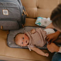 Baby Changing Mat - Striped - by Parker Baby Co.