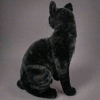 a black cat stuffed animal 