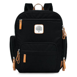 The Birch Bag Mini - Diaper Backpack in Black by Parker Baby Co