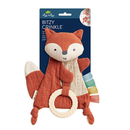 Fox Bitzy Crinkle™ Sensory Toy with Teether *NEW*