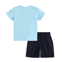 Blue Turtle T-Shirt and Shorts Set - Toddler