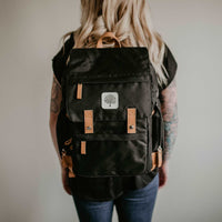 The Birch Bag - Diaper Backpack - in Black by Parker Baby Co