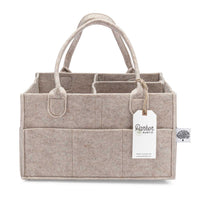 Diaper Caddy in Oatmeal by Parker Baby Co - Regular