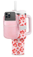 Tumbler Backpack Pouch Belt Bag - Light Pink