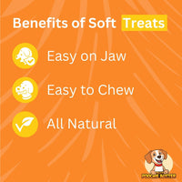 All Natural Dog Treats - Soft Chew - Peanut Butter & Blueberry