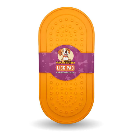 dog lick mat plus all natural peanut butter set