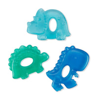 Cutie Coolers™ Water Filled Teethers (3-pk) - Blue Dino or Pink Unicorn