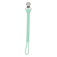 The Sweetie Strap™ - Silicone Pacifier Clip - Storm Gray, Mint, or Pink