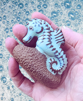 Foot Scrubber Pedicure - Handcrafted Seahorse