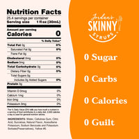 Sugar Free Skinny Syrups - Peach Drink Mix Syrup - Zero Calories