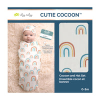 Cutie Cocoon™ Matching Cocoon & Hat Set - Dino Print