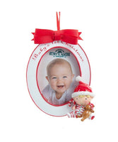 Baby's First Christmas Photo Ornament