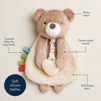 Theo the Bear Itzy Lovey™ -Baby Bear Lovey Toy