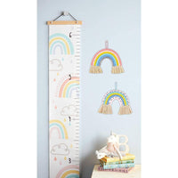 Child Growth Chart - Clouds & Rainbows