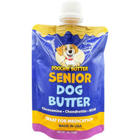 senior dog peanut butter with glucosamine msm and chondroitin made in the usa and is all natural