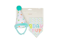 Pet Birthday Bandana and Hat Set - 2 Pc