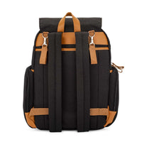 The Birch Bag - Diaper Backpack - in Black by Parker Baby Co