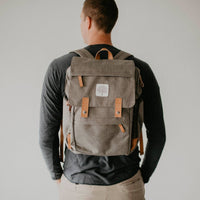 The Birch Bag - Diaper Backpack in Gray by Parker Baby Co