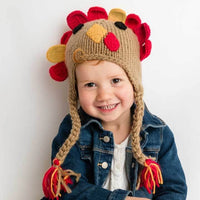 Turkey Earflap Beanie Hat - Baby & Kids Hat