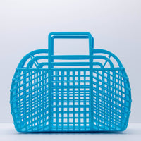 Retro Jelly Basket Bag - Large - 4 Colors