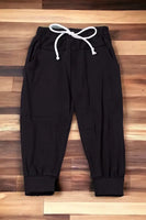 Baby Joggers in Black - 0-6M