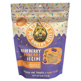 all natural soft baked blueberry pancake dog treats made in the usa by ag alchemy