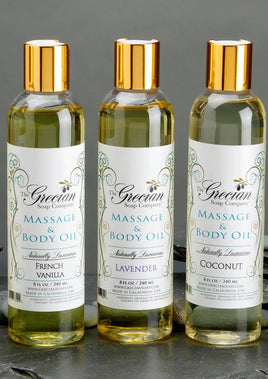 premium massage and body oil made in the USA