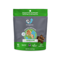 Crunchy Catnip Cat Treats Made in  the USA with pre & Probiotics 