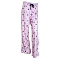 Womens Pajamas PJ Pants Kitty Cat Whiskers - Pink