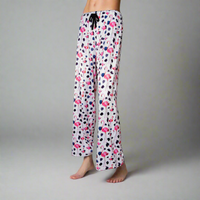 Womens Pajama Pants - Flamingo Print