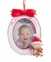 Baby's First Christmas Photo Ornament