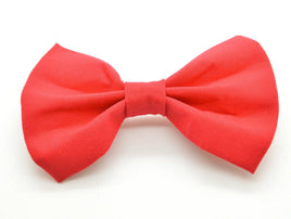 Solid Red Pet Bow Tie 4"