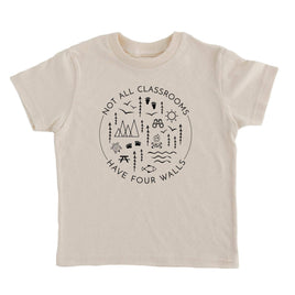 Kids Cotton Tee - Not All Classrooms Have 4 Walls - T-Shirt