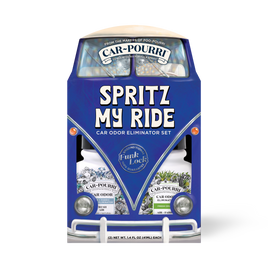 Car~Pourri Air + Fabric Spritz My Ride - Gift Set