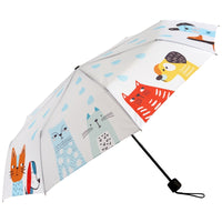 Its raining cats and dogs print umbrella