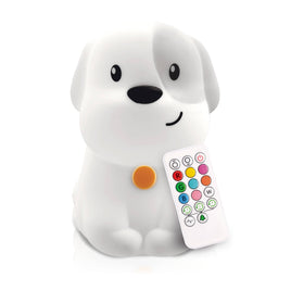 LED Puppy Dog Night Light with Remote by Lumipets®