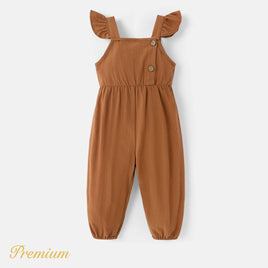 Baby Girls Clothing - Ruffle Overalls