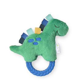 Ritzy Rattle Pal™ Plush Rattle Pal with Teether - Dino