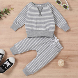 Baby Outfit Set - Long Sleeve Top & Joggers - 2 Pc