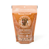 Dog Treats with Probiotics - Peanut Butter - Pro Bakery Bites - 8oz