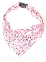 Pet Bandana with Buckle Clip - Various Fun Prints